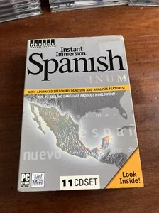 Spanish Platinum Ed 11 CD Set - Instant Immersion (Topics Entertainment, 1996) - Picture 1 of 4