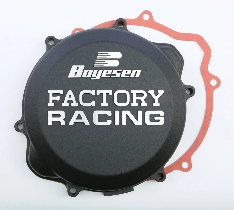 Cubierta de embrague de fábrica Boyesen negra para Honda CRF450RX 2005-14 CC-06XB Foto 1 de 1