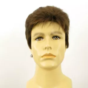 Short Wig For Men Natural Hair dark Blond Ref DYLAN 8 - Imagen 1 de 8
