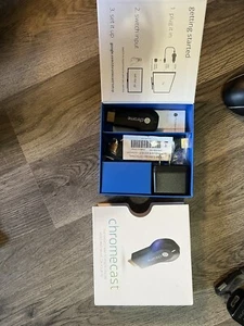 Google Chromecast (1st Generation) H2G2-42 Lightly Used Streaming Original Box B - Picture 1 of 1