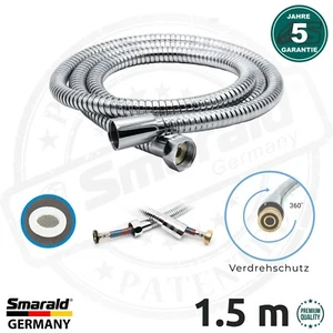 Manguera de ducha bidé tanque manguera de ducha resistente a pliegues 1,5 m 1/2" IG DN15 NUEVO - Imagen 1 de 14