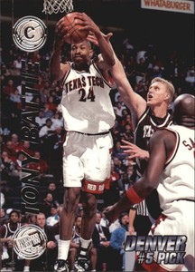 1997 Press Pass Double Threat Silver #5 Tony Battie