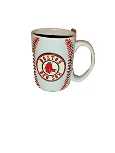 Baseball 3d Boston Red Sox enameled medallion cup 2011 white - Picture 1 of 5