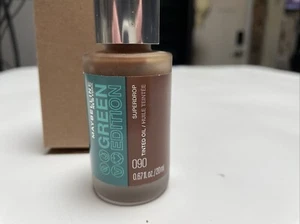 Maybelline Green Edition Superdrop Tinted Oil  Color 090 Vegan/Clean Formula - Picture 1 of 7