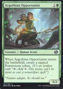 ARGOTHIAN OPPORTUNIST 167/287 FOIL THE BROTHERS' WAR MTG MAGIC NM - Picture 1 of 1