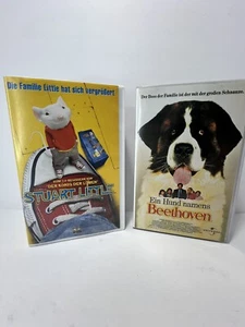 Deutschsprachige Kinder VHS-Bänder: Stewart Little und Beethoven - Bild 1 von 2