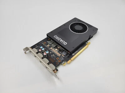 Nvidia Quadro P2000 5GB GDDR5 PCIe 4x Display Port Graphics Card Dell P/N:087CG5 - Image 1 of 4