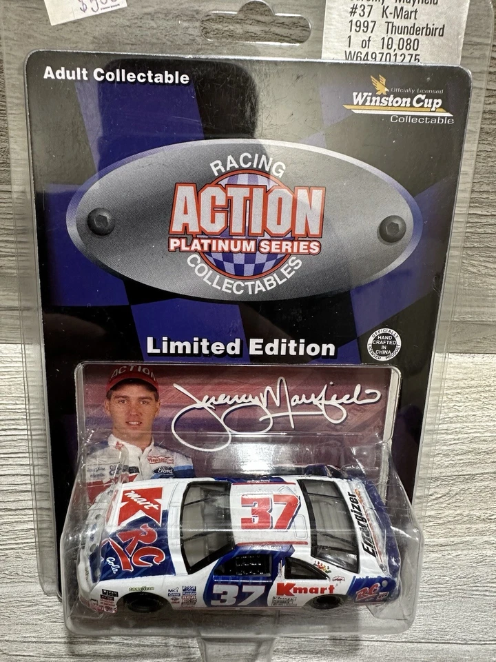 1997 Action, Jeremy Mayfield, K-Mart 1/64 diecast car, Winston Cup - Image 1 of 4