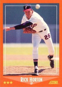 Ricky Horton 24T 1988 Score Rookie Traded