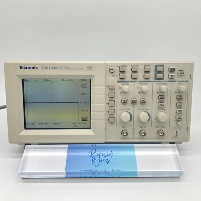 Tektronix TDS1002 2CH 60MHz 1GS/s Digital Speicheroszilloskop Gebraucht Getestet - Bild 1 von 4