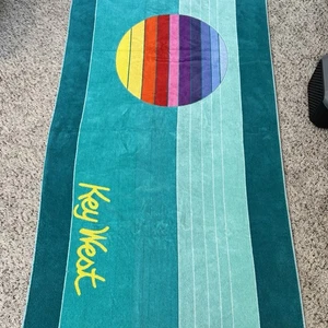 Key West Florida Beach Bath Pool Towel Art - Picture 1 of 15