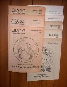 Circle Network News - Lot of 8 issues - Pagan / Wicca / Wiccan / Magick / Nature - Bild 1 von 1