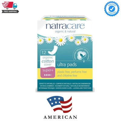 Ultra almohadillas ajustadas sin alas, Super Plus, hechas con Organi certificado... Foto 1 de 2