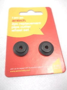 2pk Replacement Spare Wheels Pipe Cutter 15 & 22mm Copper Tube Cutting DIY Uk - Picture 1 of 1