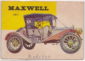 Vintage 1912 Maxwell Roadster #13 Topps World on Wheels Trading Card - Bild 1 von 2