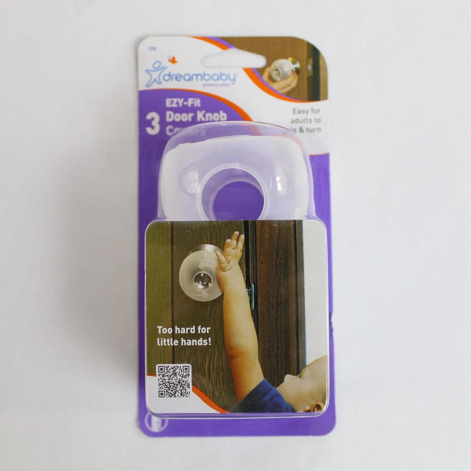 Conjunto de 3 capas de maçaneta Dreambaby Ezy-Fit para prova de bebê e criança - Imagem 1 de 4