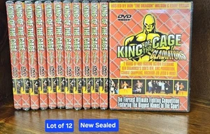 King of the Cage - Gladiators - Lot Of 12 DVD'S New Sealed - Picture 1 of 4