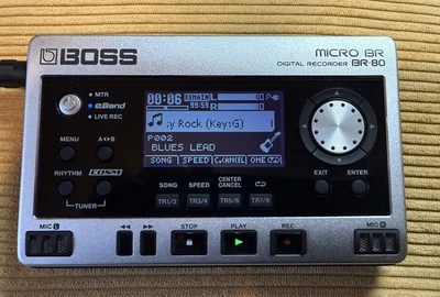 Boss Micro BR-80 Digital Recording Interface Multi Track Recorder  - Bild 1 von 4