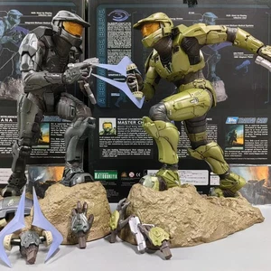 2007 Kotobukiya Halo 3 Master Chief Steel Spartan 11 Inch Collectible Figure - Picture 1 of 26