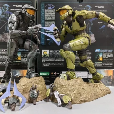 2007 Kotobukiya Halo 3 Master Chief Steel Spartan 11 Inch Collectible Figure - Image 1 of 4