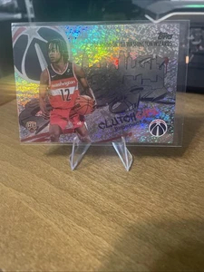 2025-2026 Topps Basketball Tre Johnson III (RC) Clutch City Prospects Holo Foil - Picture 1 of 2