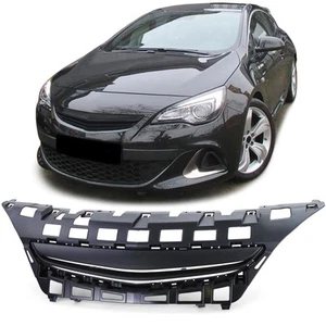 Sport Kühlergrill ohne Emblem Schwarz passend für Opel Astra J GTC 3 Türer 12-18 - Bild 1 von 7