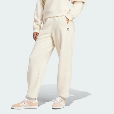 Pantalones de chándal sueltos de vellón Adidas Essentials para mujer Foto 1 de 4