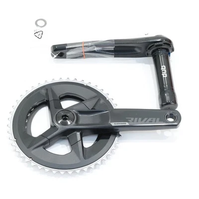 SRAM Rival AXS D1 Power Meter Crankset, 170mm, 12-Speed, 2x, 46/33T, DUB Spindle - Image 1 of 4