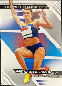 2022 Upper Deck Goodwin Champions Maryna Bekh-Romanchuk Track & Field Base - Bild 1 von 3