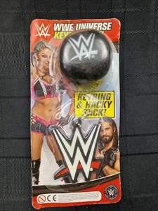 Vintage WWE Universe Keyring Set - Hacky Sack & Keyring - (B2) - Picture 1 of 7