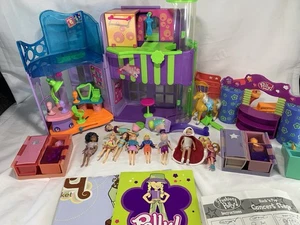 Polly Pocket Magnet "Quick Clik" Polly's Cafe Spielset plus Extras - Bild 1 von 21