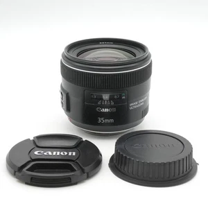 EXC+ Canon EF 35mm f/2 IS USM Wide Angle Prime Lens #123 - Picture 1 of 8