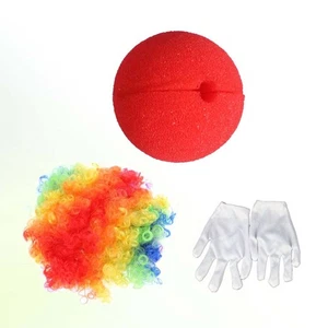 3 Pcs Three-piece Clown Set Kids Costume Party Costumes Cosplay Dress - Bild 1 von 11