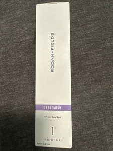 Limpiador de lavado de acné refinador Rodan + Fields Unblemish 4,2 oz nuevo caducado 1/26 - Imagen 1 de 3