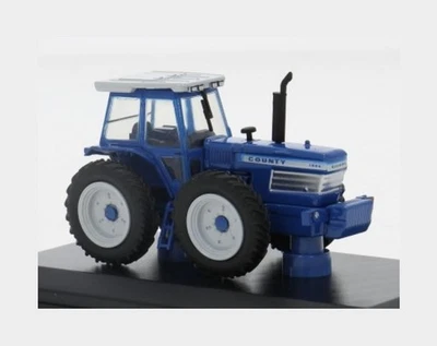 1:76 OXFORD Ford England County Tractor 1995 Blue Grey OXF76FCT001 Model - Image 1 of 2