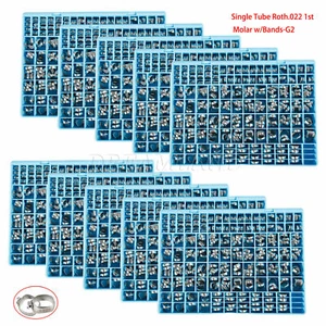 1-10Packs Orthodontic Buccal Roth.022 1st Molar Band non-Convertible Single Tube - Picture 1 of 7