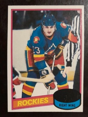 1980 Topps Lucien DeBlois Rockies NM - MINT #146 Hockey Card - Image 1 of 2