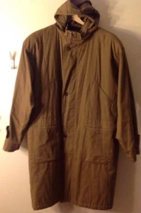 Men's 42L Brown Kenneth Barnard Trench Coat - Picture 1 of 12