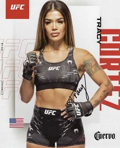 Foto firmada por Tracey Cortez 8x10 UFC certificado de autenticidad foto de prueba - Imagen 1 de 6