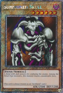 1X NM Summoned Skull - RA03-EN086 - Platinum Secret Rare 1st Edition - Picture 1 of 1