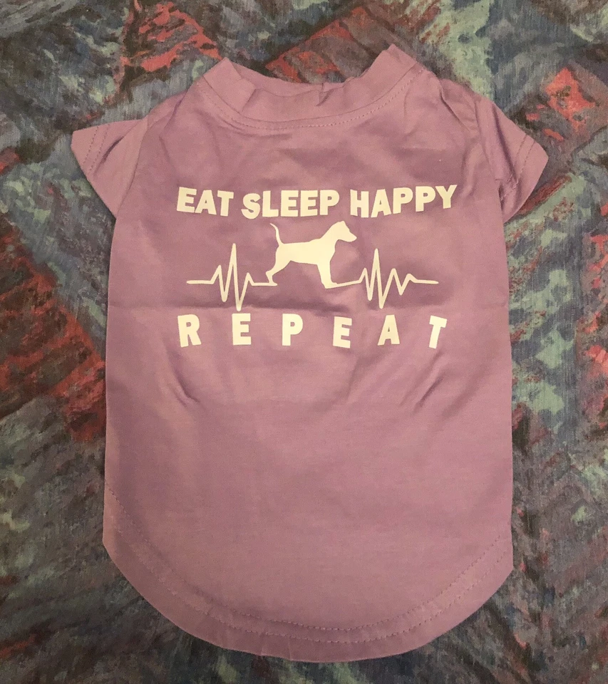 Puppy T-Shirts Dog Apparel Cotton Doggy Shirt Soft and Breathable — 第 1/1 张图片