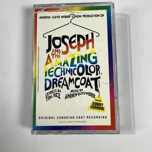 Joseph And The Amazing Technicolor Dreamcoat Cassette Tape Canadian Cast Perform - Picture 1 of 8