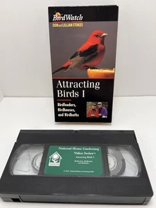 Attracting Birds I VHS Birdfeeders Birdhouses and Birdbaths Birdwatching Stokes - Imagen 1 de 2