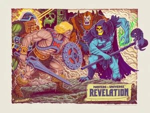 Masters of the Universe Revelation Florian Bertmer Poster MONDO SDCC **IN HAND** - Picture 1 of 1