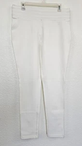 Versona Women's White Leggings/ Pants Mid-Rise Size Large new with tags        ! - Picture 1 of 6
