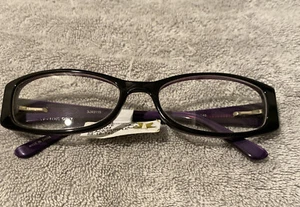 Designer-Damenbrille sucht weniger Rahmen FM11516 schwarz/lila 58-18-140 - Bild 1 von 3