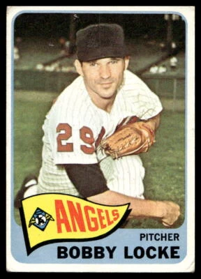 1965 Topps #324 Bobby Locke  Los Angeles Angels VG-VGEX - Image 1 of 2