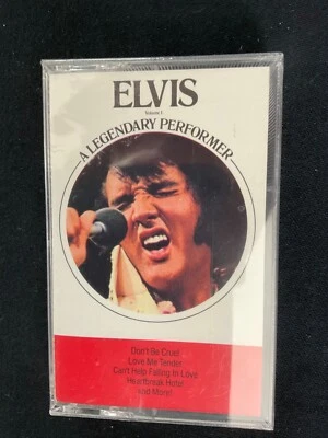 Elvis Presley A Legendary Performer Volume 1 Cassette - 1973, RCA, Sealed - Image 1 of 3