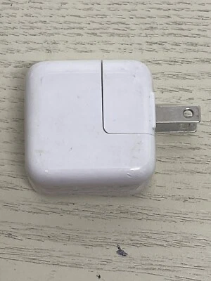 Used Original Apple 10W USB Wall Charger Block Power Adapter iPhone iPad iPod - Image 1 of 4