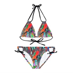 Strappy Bikini Set - Picture 1 of 5